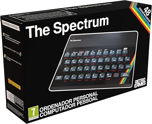 CONSOLA RETRO GAMES THE SPECTRUM